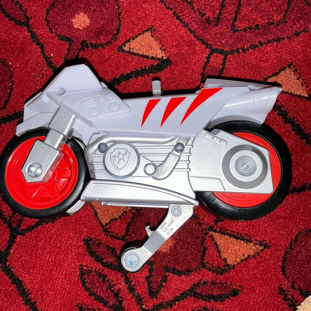 Paw Patrol Moto Pups Wildcat's Deluxe Pull Back Motorcycle Only No Figure
